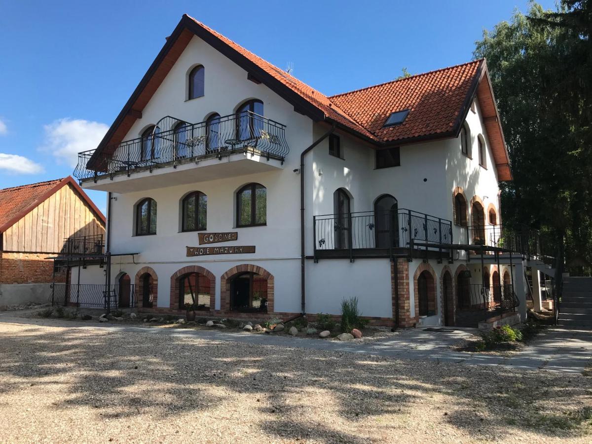 نوي غوتي Gosciniec Twoje Mazury Nad Jeziorem Sniardwy Tuz Obok Plazy المظهر الخارجي الصورة