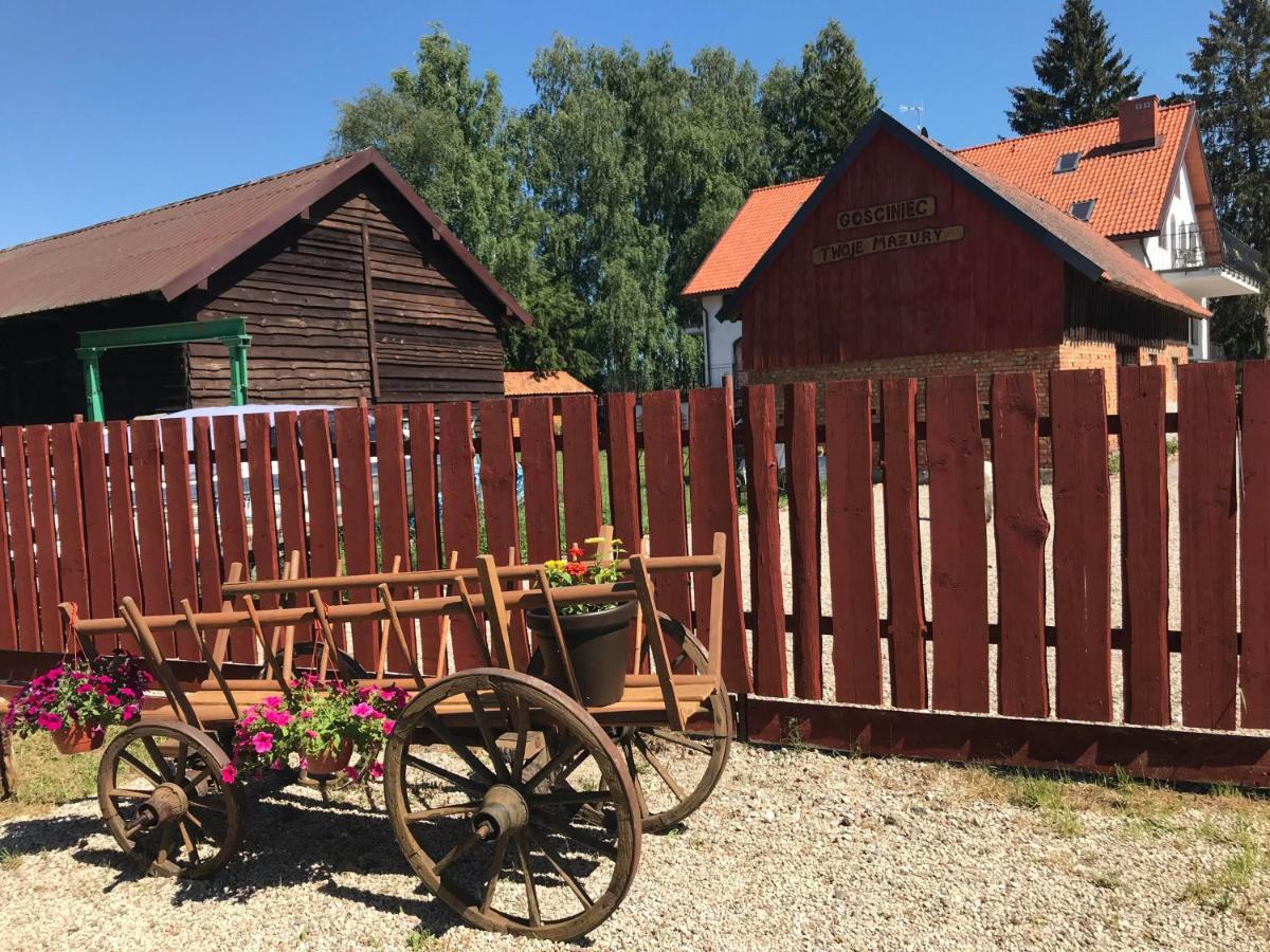 نوي غوتي Gosciniec Twoje Mazury Nad Jeziorem Sniardwy Tuz Obok Plazy المظهر الخارجي الصورة